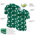 Custom Kelly Green Black 3D Pattern Design Sailing Ship Columbus Day Performance T-Shirt Custom Kelly Green Black 3D Pattern Design Sailing Ship Columbus Day Performance T-Shirt