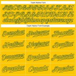 Custom Gold Gold-Green Authentic Sleeveless Baseball Jersey