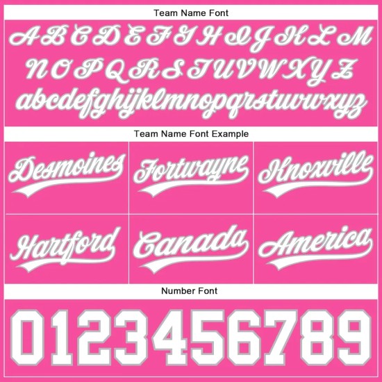 Custom Pink White-Gray Authentic Throwback Basketball Shorts Custom Pink White-Gray Authentic Throwback Basketball Shorts