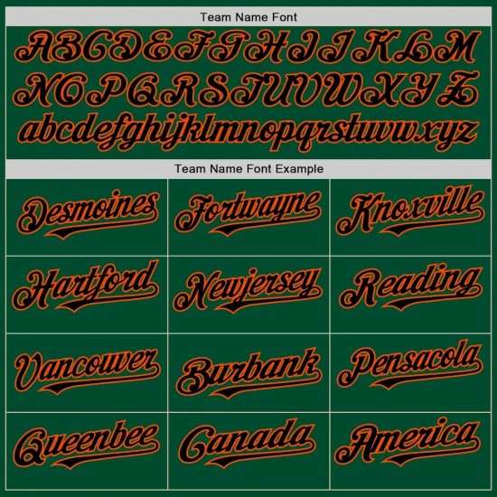 Custom Kelly Green Black-Orange Bomber Full-Snap Varsity Letterman Hoodie Jacket