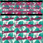 Custom White Pink-Black 3D Pattern Design Tropical Hawaii Flamingo Performance T-Shirt